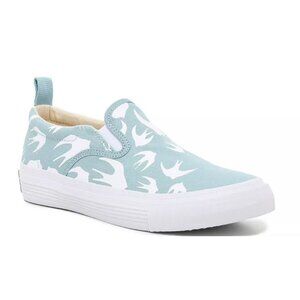 MCQ Alexander McQueen Swallow Slip-On Sneakers Light Blue Size 10/41 NIB $250